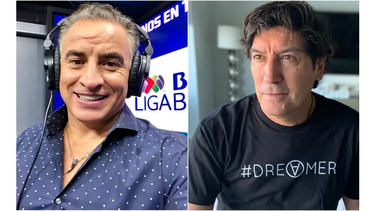 Fabián Estay e Iván Zamorano actualmente son comentaristas futbolísticos en México