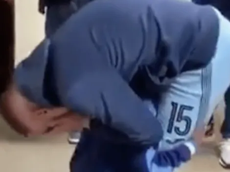 Pequeño hincha de Bolívar le ruega a Callejón que no se vaya del club