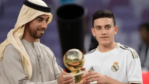 Hijo de la Perla Reyes se lució en la liga juvenil de España