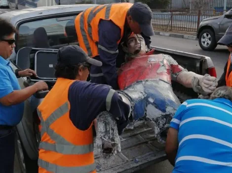 Destruyen estatua de Manuel "Colo Colo" Muñoz