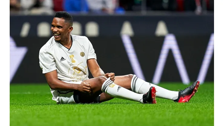 Eto'o disfruta de su retiro. Merecido.