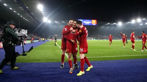 Festeja el Liverpool.