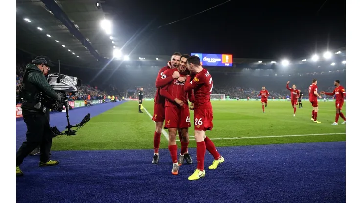 Festeja el Liverpool.