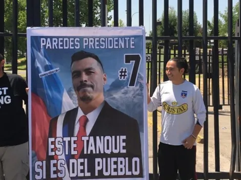 Hinchas de Colo Colo piden a Paredes como Presidente