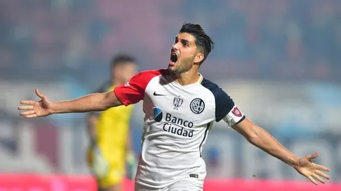 Nicolás Blandi suma casi cien goles en la Primera División del fútbol argentino