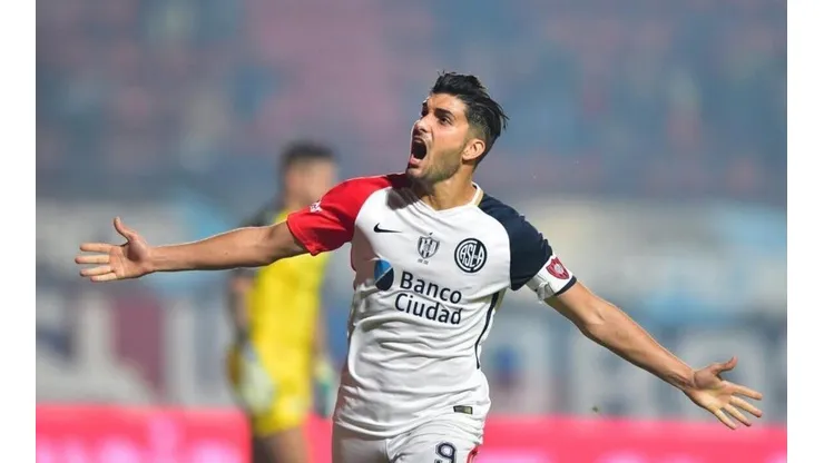 Nicolás Blandi suma casi cien goles en la Primera División del fútbol argentino