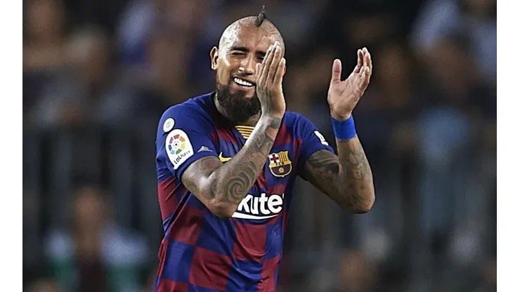 Arturo Vidal lleva cinco goles esta temporada por el Barcelona