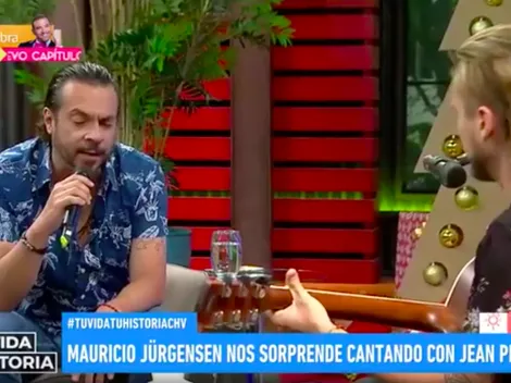 Jürgensen la rompe con cover de Pearl Jam junto a Cretton