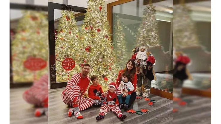 Messi navideño.
