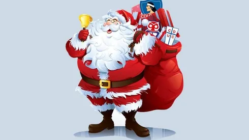 El Viejito Pascuero promete regalos para los que se portan bien