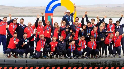 El Team Chile de remo tuvo una destacada participación