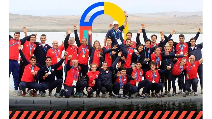 El Team Chile de remo tuvo una destacada participación