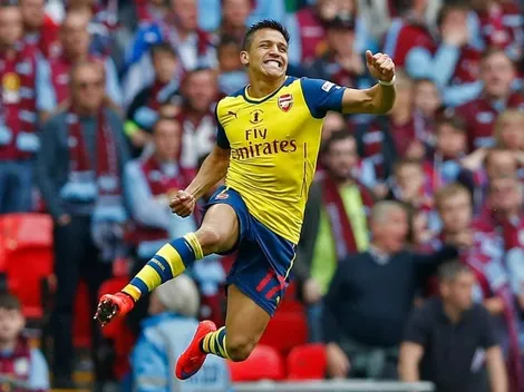 Alexis postula al gol de la década con este fulminante remate