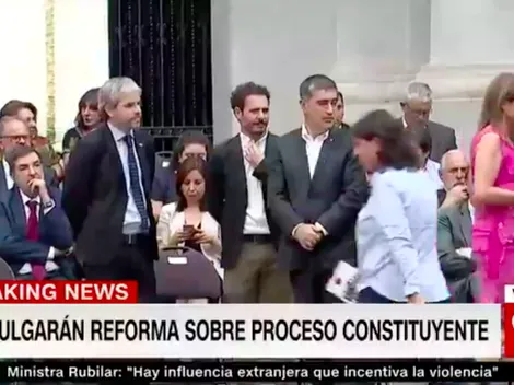 Infantil gesto de Van Rysselberghe evidencia el quiebre en el oficialismo