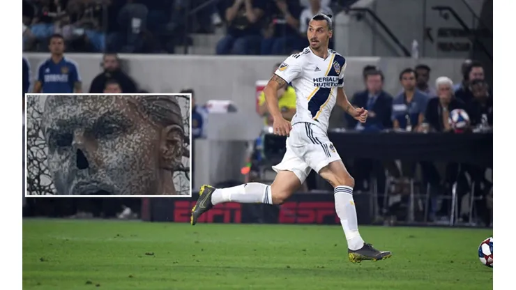 Desconocidos vandalizan otra vez estatua de Zlatan Ibrahimovic