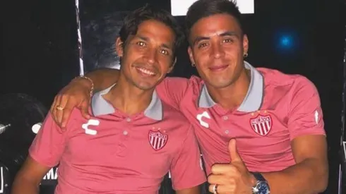 Matías y Brian Fernández en Necaxa.