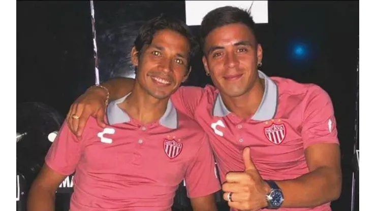 Matías y Brian Fernández en Necaxa.