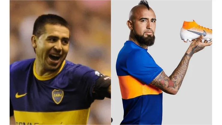 El sueño de Juan Román Riquelme: Arturo Vidal con la camiseta de Boca
