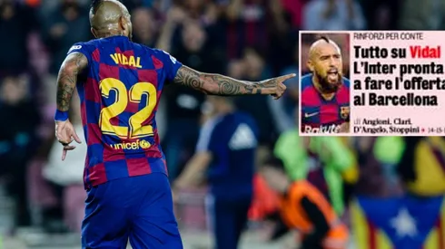 Arturo Vidal lleva cinco goles esta temporada con el Barcelona