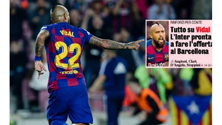 Arturo Vidal lleva cinco goles esta temporada con el Barcelona