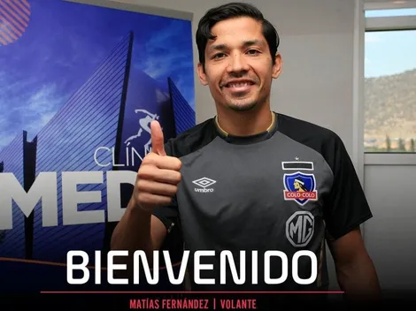 ¡Oficial! Matías Fernández es refuerzo de Colo Colo: "Bienvenido, crack"
