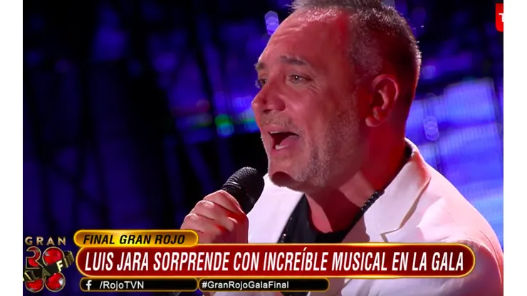 Luis Jara se saca las ganas de cantar