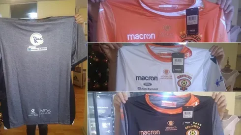 Las camisetas de Cobreloa 2020.