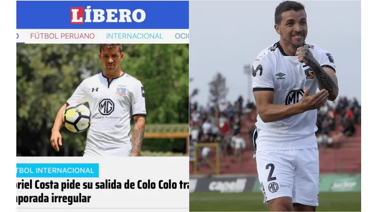 Prensa peruana preocupada por Gabriel Costa