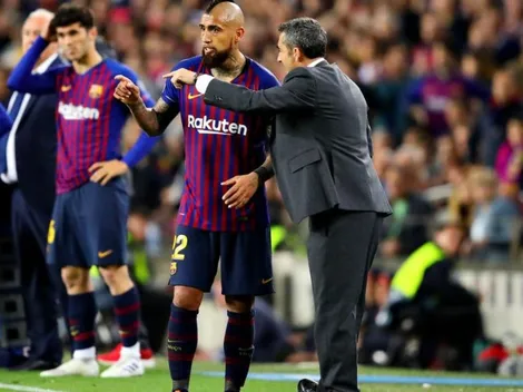 Valverde quiere que Vidal siga en Barcelona para 2020