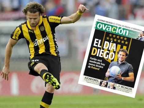 Forlán está a un paso de ser el nuevo DT de Peñarol, rival de Colo Colo