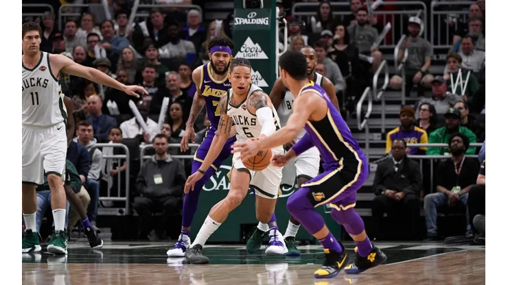 En el Fiserv Forum se enfrentarán Bucks vs Lakers.