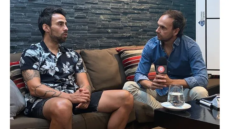 Jorge Valdivia le dio a Sepu su última entrevista como jugador de Colo Colo