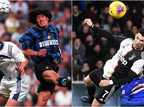 Cristiano Ronaldo supera a Zamorano en el duelo de los saltadores más notables