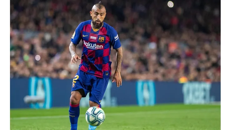 Vidal ingresó a los 55' contra Real Madrid por Semedo.