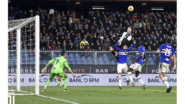 Con golazo de Cristiano Ronaldo, Juventus recupera el liderato de la Seria A con triunfo sobre la Sampdoria
