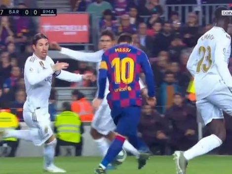 También falla: la increíble pifia de Messi frente al arco del Real Madrid