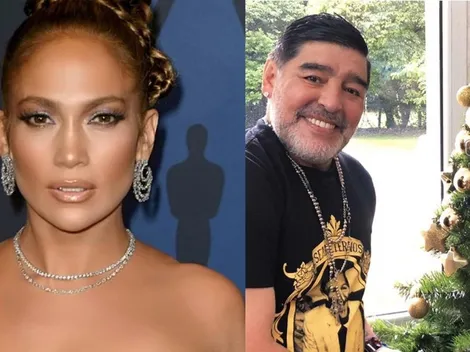 Diego Maradona desclasifica episodio con Jennifer López