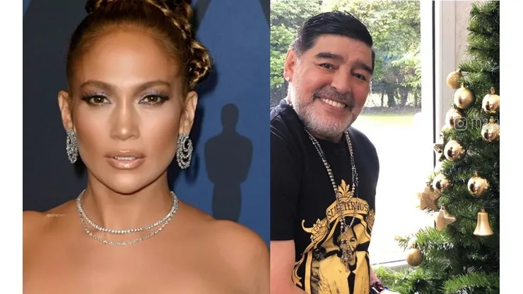 Diego Maradona desclasifica episodio con Jennifer López