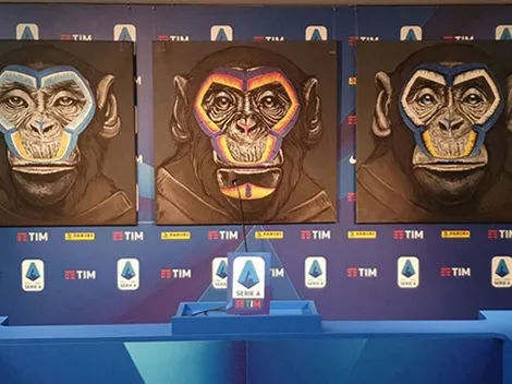 Llueven críticas contra la Serie A italiana por campaña contra el racismo con monos de colores