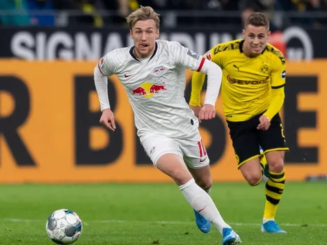 El Dortmund regala tres goles en empate contra el puntero Leipzig