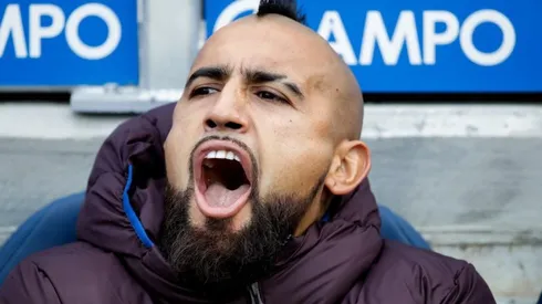 Vidal se retiró antes del término del entrenamiento de Barcelona, en protesta por su suplencia ante Real Madrid