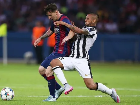 La Juve recuerda golazo de Vidal luego de conocerse rabieta en práctica del Barça