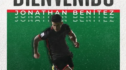 Palestino se potencia de cara a Copa Libertadores y anuncia el fichaje de Jonathan Benítez