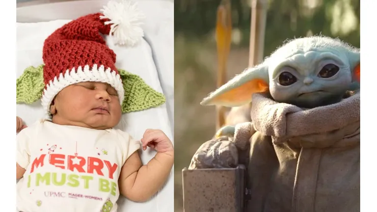Recién nacidos vestidos de Baby Yoda son un hit en redes sociales