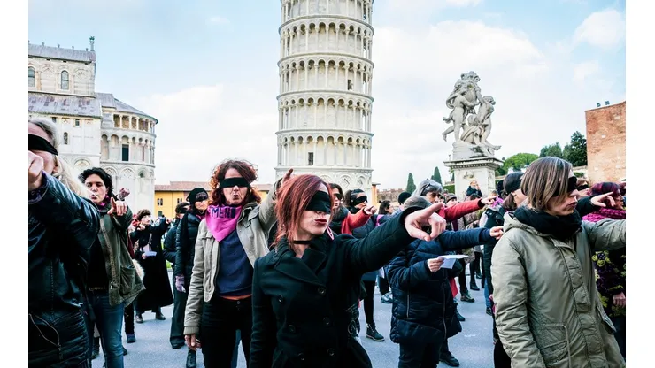 La Torre de Pisa ha sido uno d elos variados escenarios.