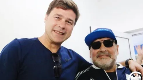 Maradona postula a Pochettino para la banca de Boca