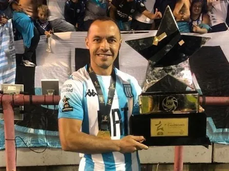 Marcelo Díaz juega lesionado con Racing y es campeón: "Igual que en la final con Argentina"