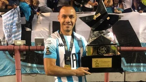 Marcelo Díaz sumó un nuevo título con Racing Club