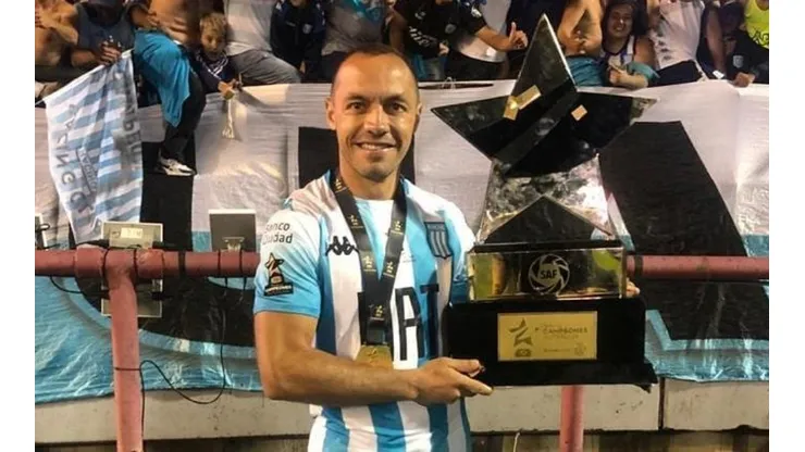 Marcelo Díaz sumó un nuevo título con Racing Club