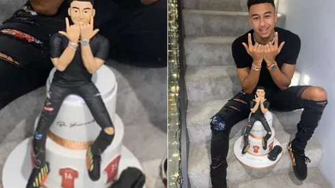 El mini Lingard ha sido sensación en las redes sociales